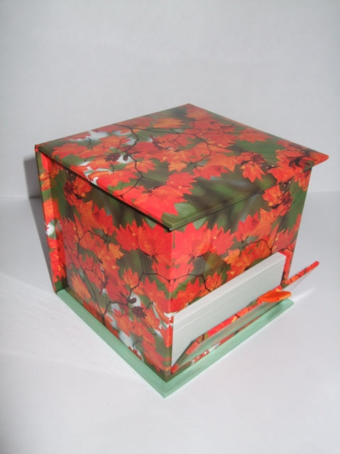 Memo Block Autumn Leaf