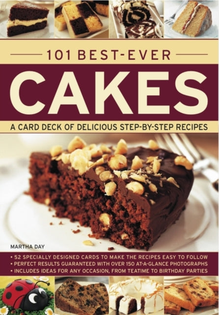 101 Best-ever Cakes: A Card Deck of Delicious Step-by-Step Recipes (in a Tin)