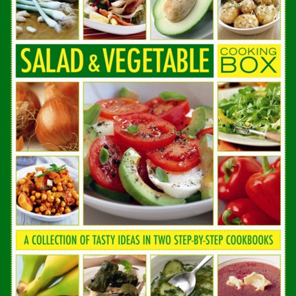 Salad  Vegetable Cooking Box A Collection of Tasty Ideas in Two Stepbystep Cookbooks