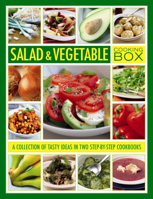 Salad  Vegetable Cooking Box A Collection of Tasty Ideas in Two Stepbystep Cookbooks