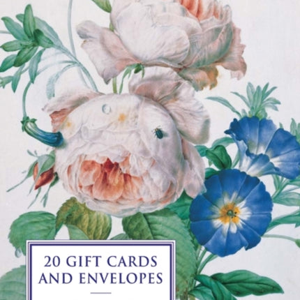 Tin Box of 20 Gift Cards and Envelopes Redoute