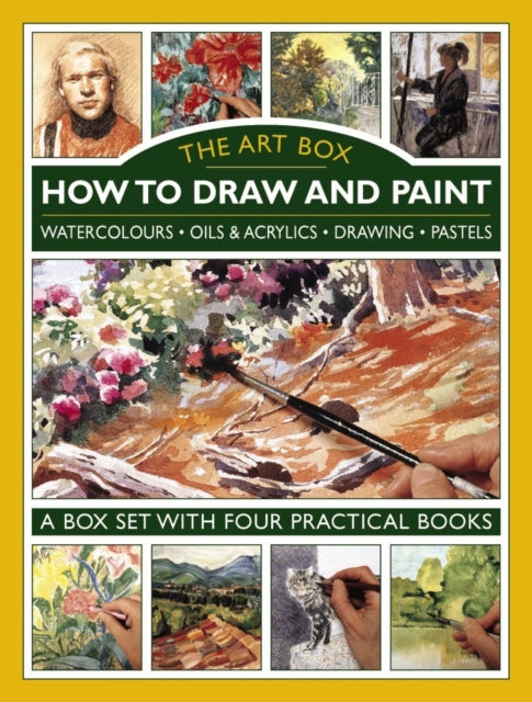 Art Box - How to Draw and Paint (4-Book Slipcase): Watercolours • Oils & Acrylics • Drawing • Pastels: A Box Set with Four Practical Books