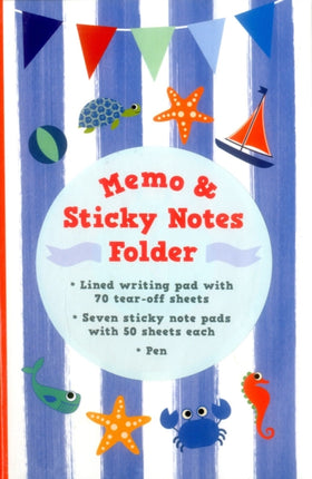 Memo  Sticky Notes Folder Nautical Small Folder