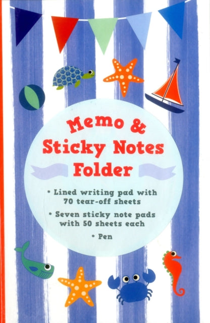 Memo  Sticky Notes Folder Nautical Small Folder