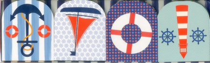 Pocket Note Set of 4 Minipads Maritime