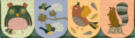 Pocket Note Set of 4 MiniPads Woodland Creatures