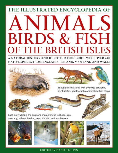 The Animals Birds  Fish of the British Isles Complete Illustrated Guide to