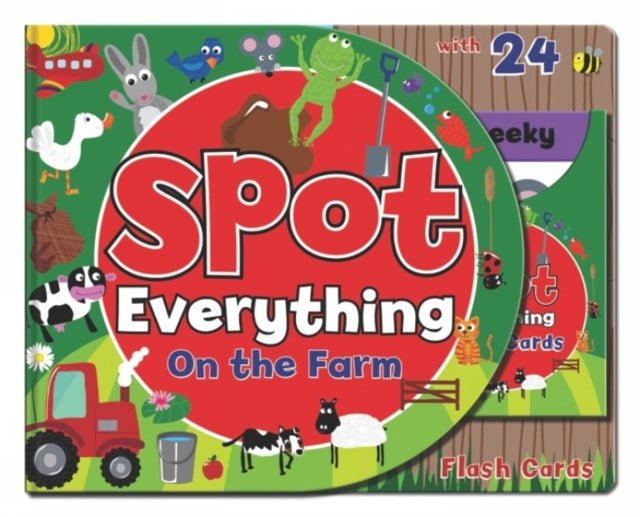 Spot Everything Book - Farm: Spot Everything with Flash Cards