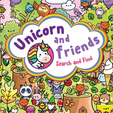 Unicorn and Friends Search and Find