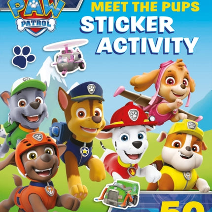 Paw Patrol: Meet the Pups Sticker Activity