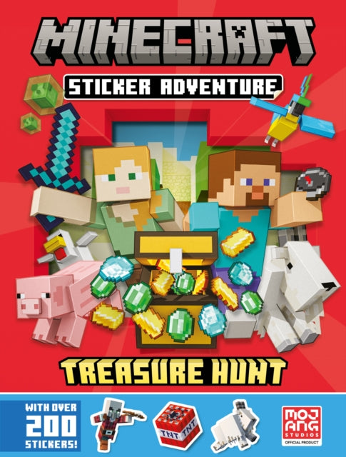 Minecraft Sticker Adventure: Treasure Hunt