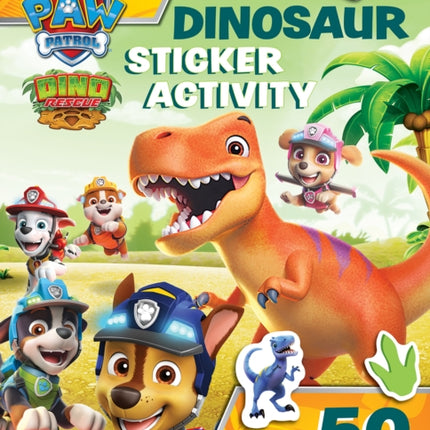 Paw Patrol Dinosaur Sticker Activity