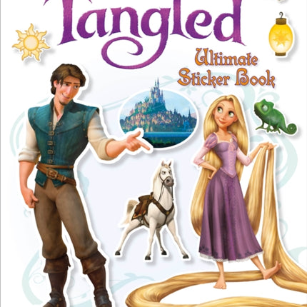 Ultimate Sticker Book: Tangled: More Than 60 Reusable Full-Color Stickers