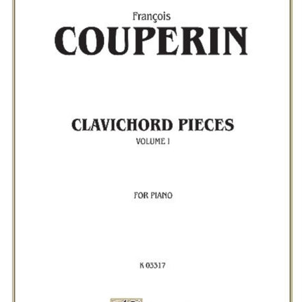 Clavichord Pieces Volume I 1 Kalmus Edition