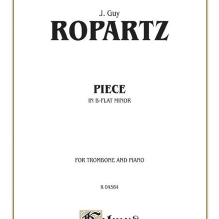 Piece in BFlat Minor Parts Kalmus Edition