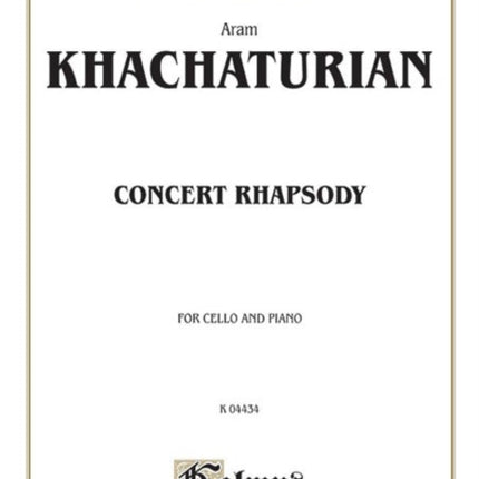 Concert Rhapsody Kalmus Edition