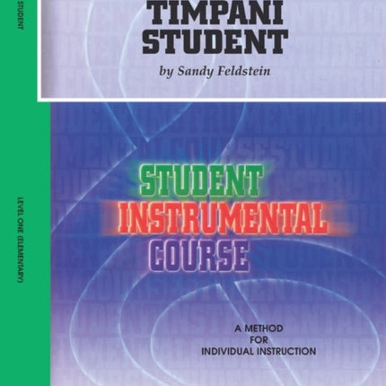 Student Instr Course Timpani Student Level I