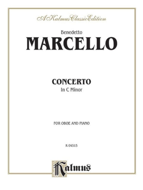 Concerto in C Minor Parts Kalmus Edition