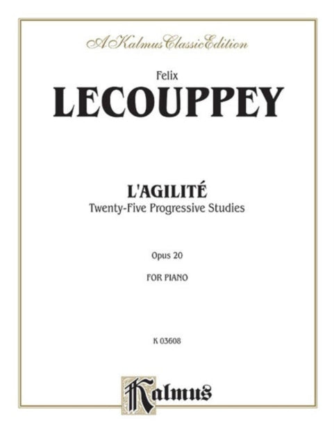 LAgilite Op 20 Kalmus Edition