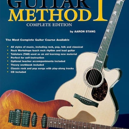 STANG  Method 1 Complete Edition para Guitarra Tab Acustica y Electrica IncCD