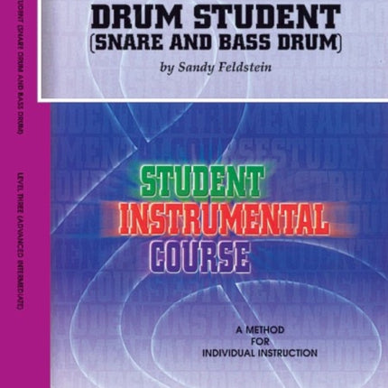 Student Instr Course Drum Student Level III