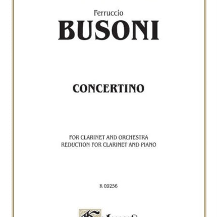 Concertino Op 48 Parts Kalmus Edition