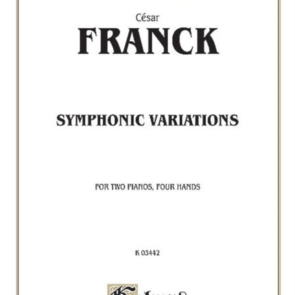 Symphonic Variations Kalmus Edition