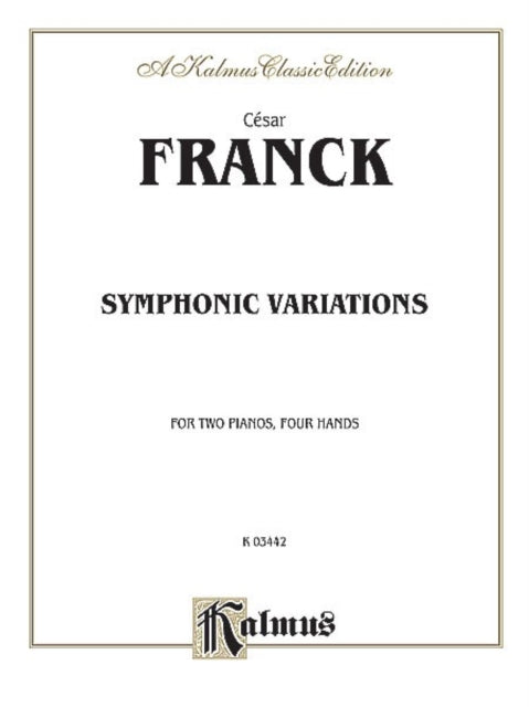 Symphonic Variations Kalmus Edition