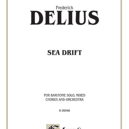 Sea Drift Orch Kalmus Edition