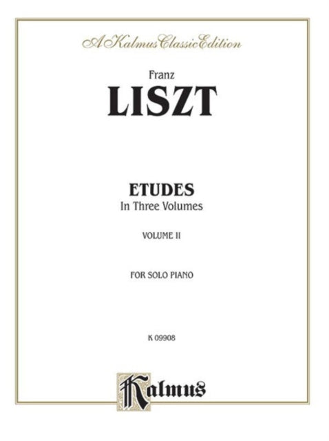 Etudes Volume II 2 Kalmus Classic Editions