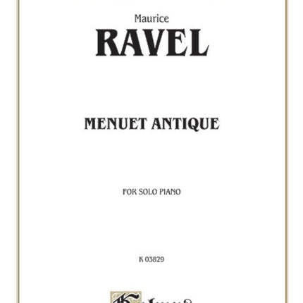 Menuet Antique Kalmus Edition