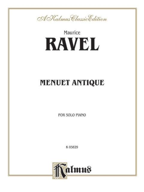 Menuet Antique Kalmus Edition