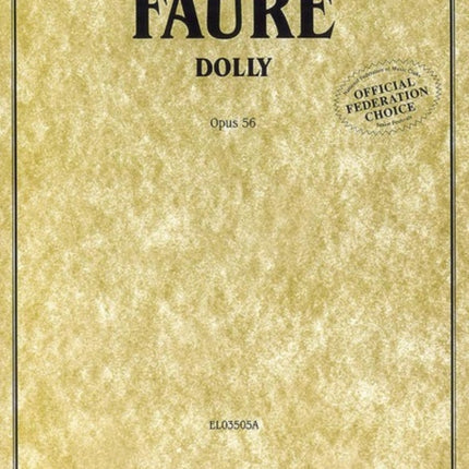 Dolly Op 56 One Piano Four HandsLate Intermediate