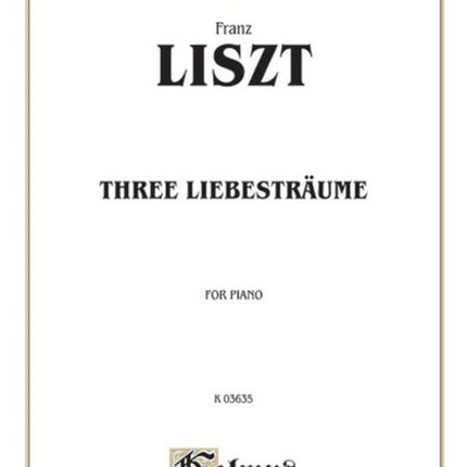 Liebestraeume Kalmus Classic Editions
