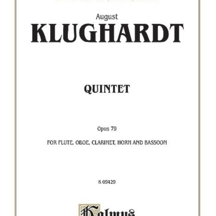 Quintet Op 79 Flute Oboe Clarinet Horn  Bassoon