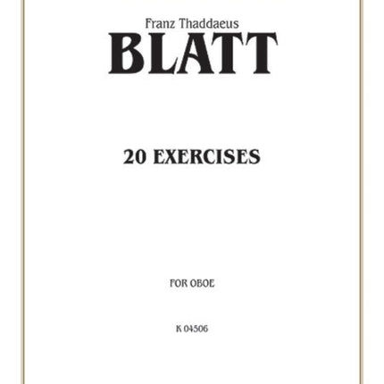 Twenty Exercises Kalmus Edition