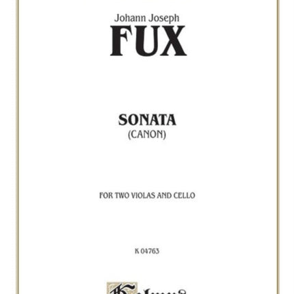 Fux Sonata Canon for Two Violas and Basso Continuo