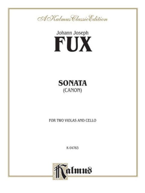 Fux Sonata Canon for Two Violas and Basso Continuo