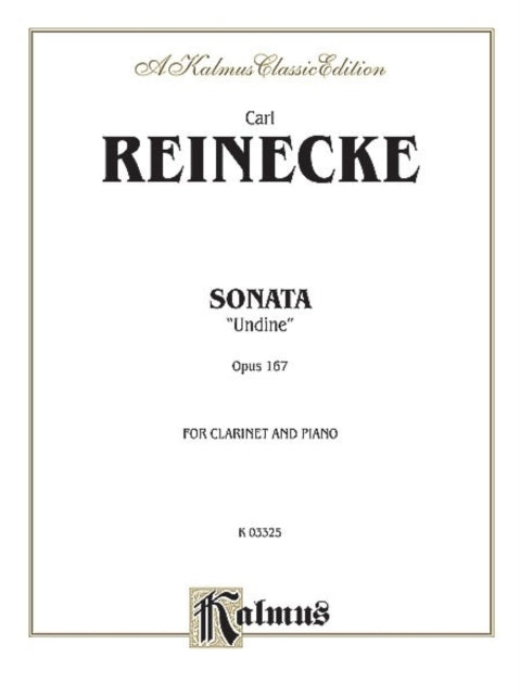 Sonata for Clarinet and Piano Op 167 Parts