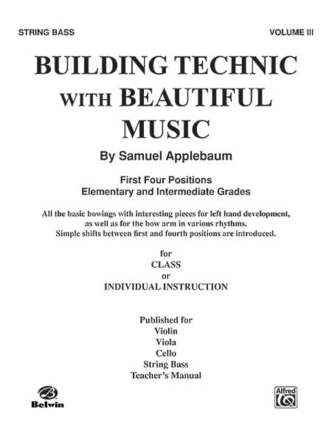 Building Technic with Beautiful Music Book III