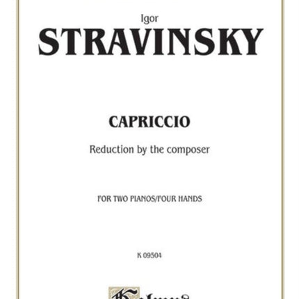 Capriccio Kalmus Edition