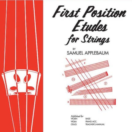 First Position Etudes for Strings Score Belwin Course for Strings