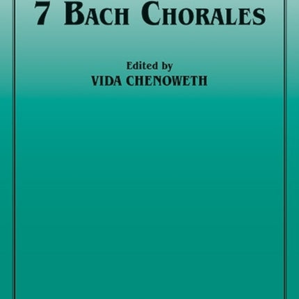 Marimba 7 Bach Chorales Percussion Performance