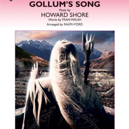 GollumS Song From the Lord of the Rings the Two Towers Pop Beginning Band