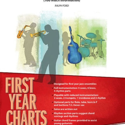 TMI Too Much Information First Year Charts for Jazz Ensemble