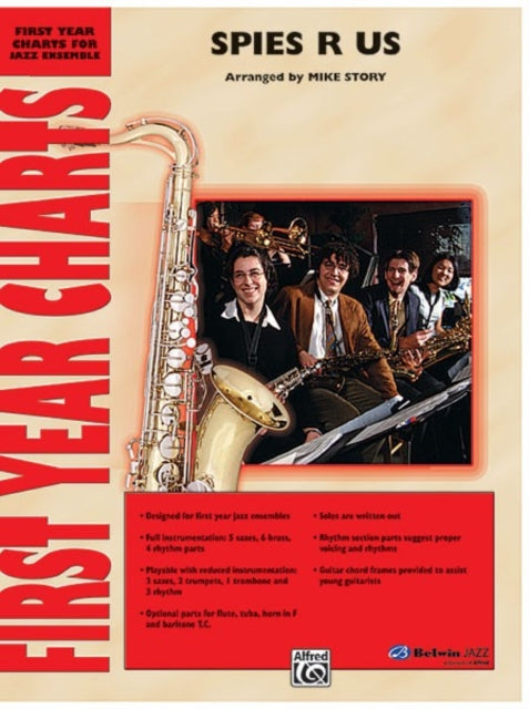 Spies R Us First Year Charts for Jazz Ensemble