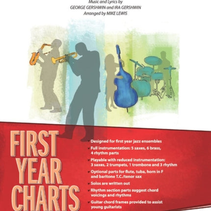 Embraceable You First Year Charts for Jazz Ensemble