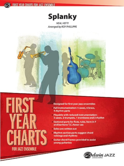 Splanky First Year Charts for Jazz Ensemble