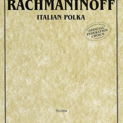 Italian Polka Trumpet Part Included Sheet Belwin