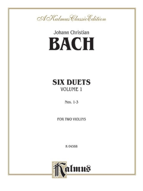 Six Duets Volume I 1 Kalmus Edition